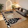 Chicken Art Living Room Nonslip Area Rug Soft Carpet For Bedroom Game Playroom Sofa Office Home Decor Doormat Christmas Gift C926634