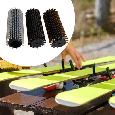 Interchangeable Ski Brush Lightweight Replacement Efficient Portable Professional Snowboard Caring Practical Ski Waxing Brush