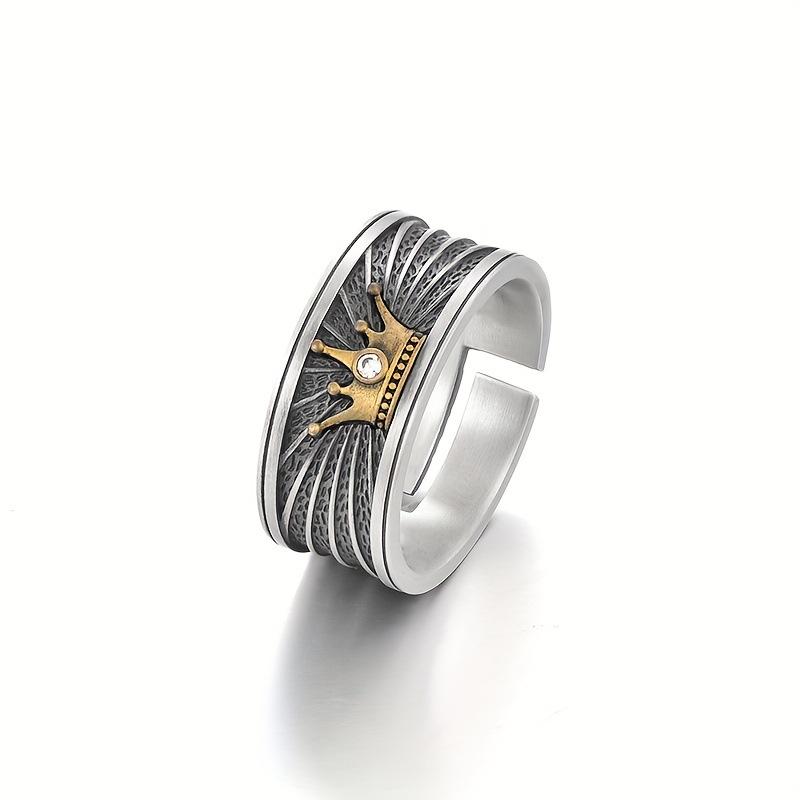 Wind Crown Ring Light Luxury Trend