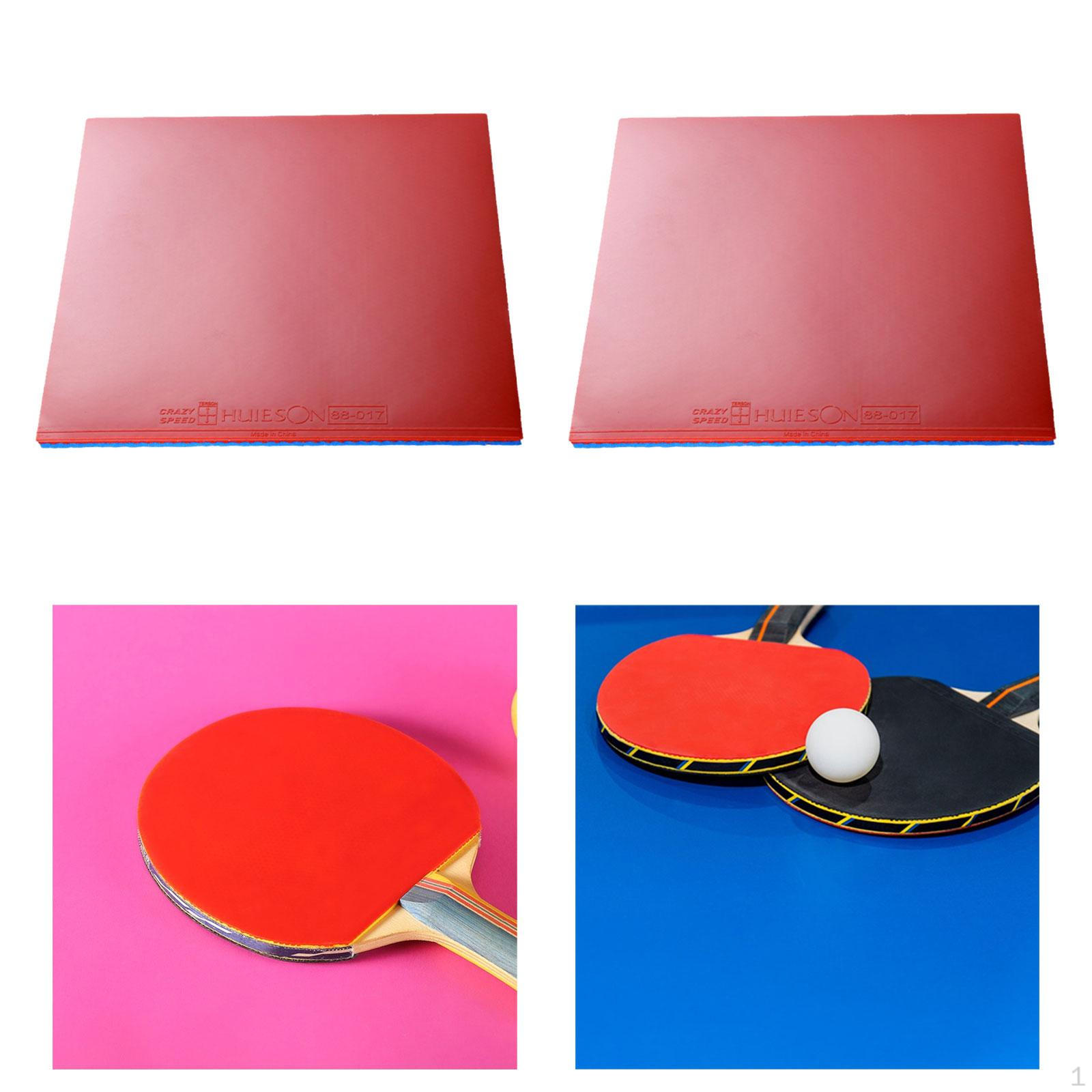 

2 шт., сменная резиновая ракетка для настольного тенниса, женская и мужская, высокоэластичное оборудование