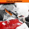 Snow Brush & Ice Scraper, 27 Inch, Ice Scrapers for Car Windshield, Detachable Snow Removal Tool with Ergonomic Foam Grip for Cars, Trucks, Suvs