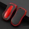 TPU Leahter Car Remote Smart Key Case Protective Cover For Geely New Emgrand GS X6 SUV EC7 Bag Shell Holder Keychain Protector Auto Accessories