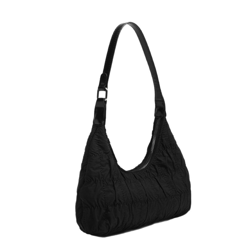 Cream Puff Bag Girl Cloud Bag New 2025 Wrinkled Niche Summer High-Quality Texture Underarm Bag for Women