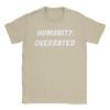 HuUnisexity is Overrated TShirt Unisexs 100Cotton Top Tee Streetwear Round Neck Short Sleeve