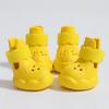 Breathable Dog Shoes Soft EVA Hollow Adjustable Dogs Sandals Waterproof Anti Slip Puppy Boots for Rainy Outdoor Walking Hiking