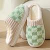 2025 new plush cotton slippers winter home indoor warm shoes non-slip thick-soled cotton slippers