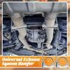 Automobile Exhaust Clamp Hook 2.5Inch Exhaust Clamp With Hanger Exhaust Clamp Clamp With Hanger Rear Muffler Hanger Car Tool