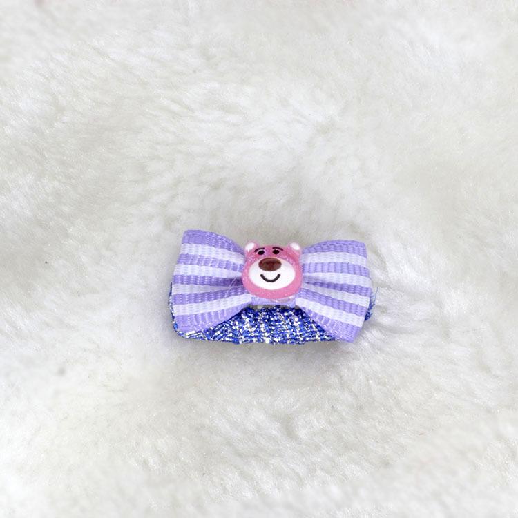Bowknot Dog Hair Clip for Yorkshire Terrier, Teddy, Schnauzer, Maltese