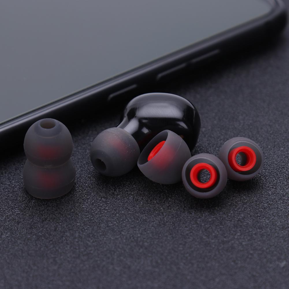 Soft Silicon Ear Tip Cover Replacement Earbud Covers For KZ Earphone LZ A4 DZ9 Headset In-Ear Headphones Earphones Accessories