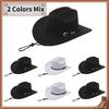 3-24PCS Cowboy Hats Wedding Western Cowboy Hats Party Bachelorette Cowgirls Hats with Shapeable Wide Brim for Party Guests Gifts