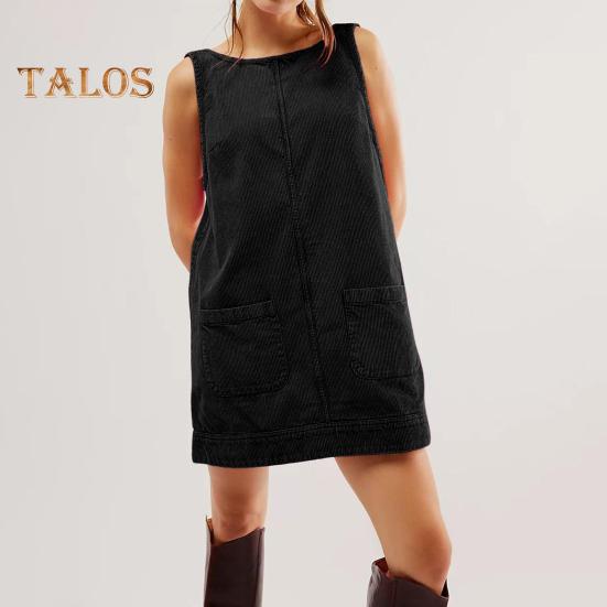 Женское платье с карманами — фото 7