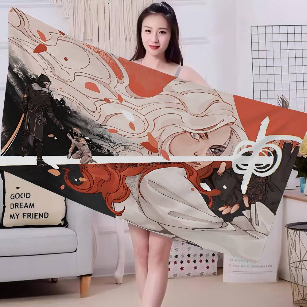 Game C-Clair O-Obscur E-Expedition 33 Microfiber Printed Beach Towel Mountain Climbing Yoga Beach Running Absorbent Soft Towel