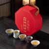 Famous teachers ensure quality, five famous kilns, gift boxes, lifting beams, pot sets, the whole set of tea sets can raise high-end ceramics