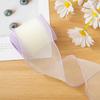 Yards Fishtail Organza Ribbon Crafts Bow Polyester Silk Satin Ribbons 4cm Shiny Silk Ribbons for Decorating Weddings