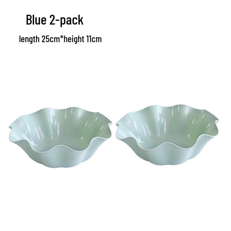 

Фруктовая и закусочная тарелка в европейском стиле для гостиной или офиса - Маленькая, пластиковый дизайн Piece