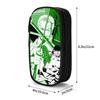 Asamike Large Capacity Pencil One Piece Zoro Multifunctional Pencil for Boys and Cute Pencil Pouch for Elementary School Middle School High School