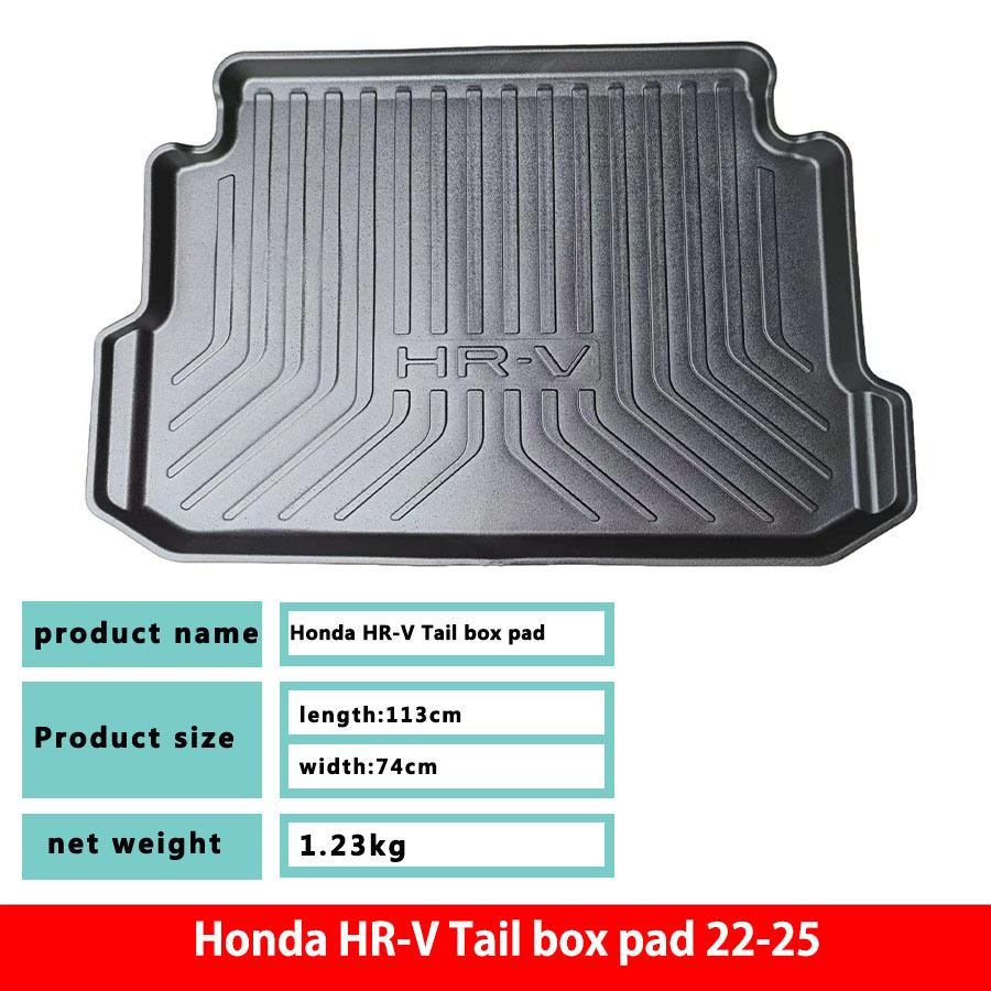 Durable Waterproof Trunk Mat for 2022-2025 Honda HR-V Eco-Friendly TPE