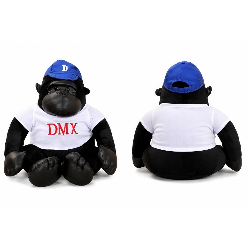 Creative Leather Chimpanzee Plush Toy With Clothes Cute Gorilla Activity Doll Kids Festival Christmas Birthday Gift