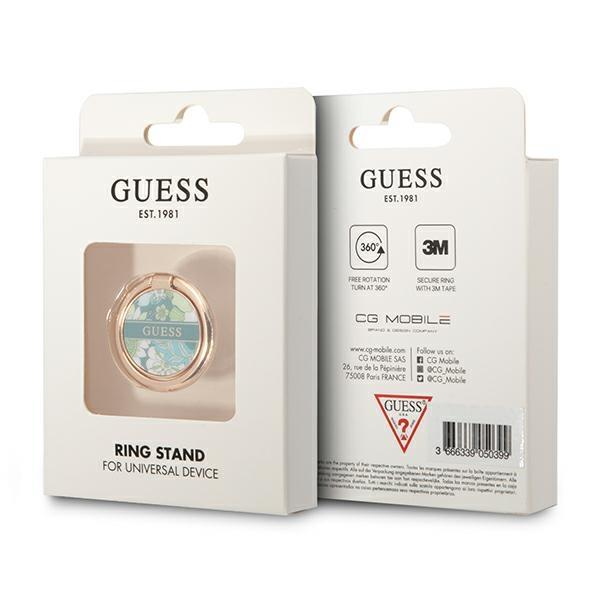 Guess Ring Stand Gurshchman Zielony/Green Flower