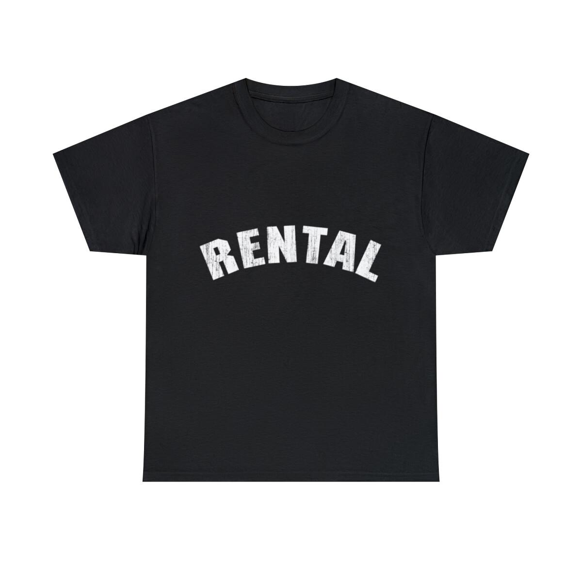 Retro Rental Graphic Tee Shirt, S-5XL S
