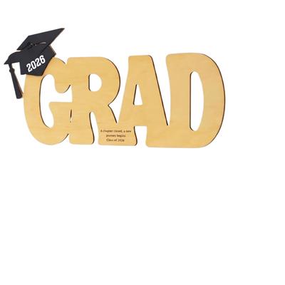 Graduation Wooden Desktop Decoration