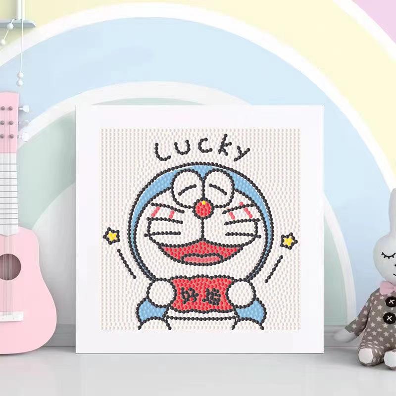 Children'S Diamond Painting Handmade Diy Masonry Painting Cartoon Diamond Sticker Bedroom Living Room Decorative Painting Photo Frame
