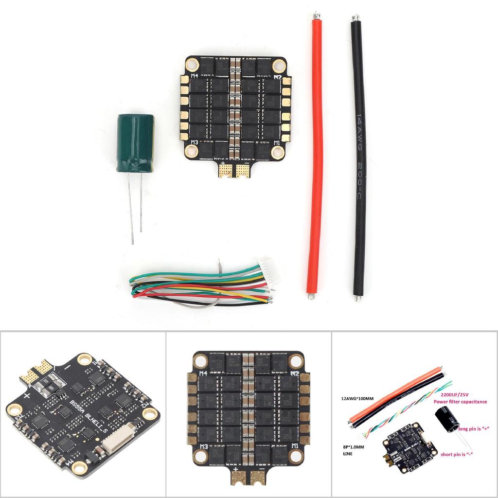 BS 40A ESC 4 In 1 RC Spare Part Speed Controller Board for Quadcopter (KSX3647)