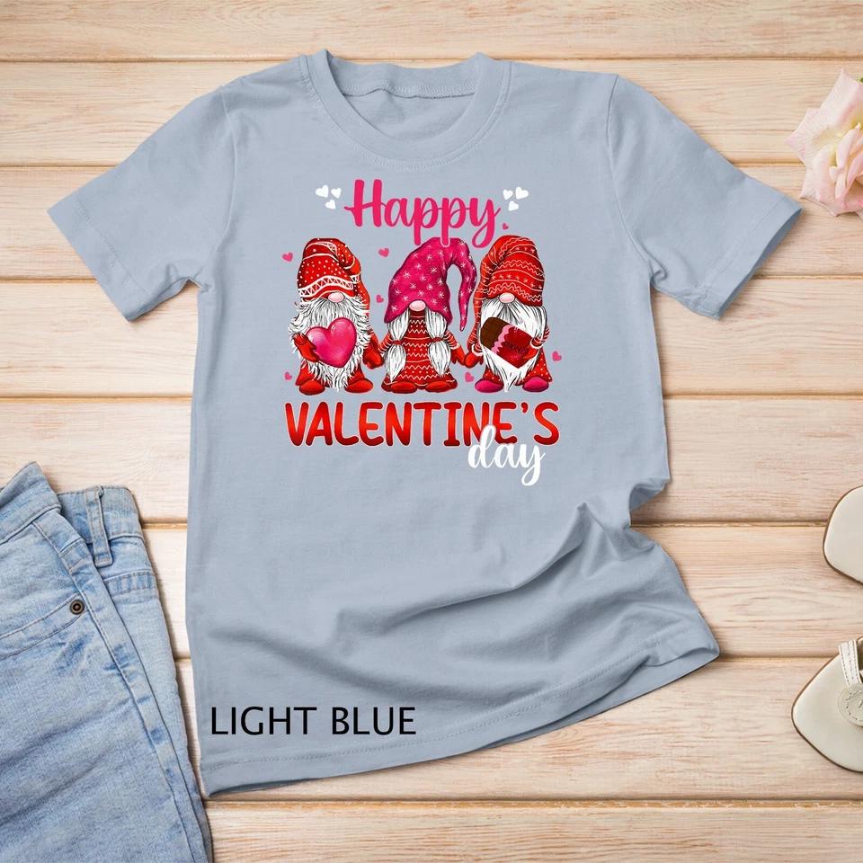 Love Gnome Squad Happy Valentine Gnome T-Shirt Unisex T-shirt 5 S