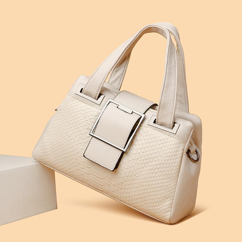 Fashionable and Elegant Women's Bag, Middle-aged Mother's Bag, Cross-body and Hand-held Women's Bag