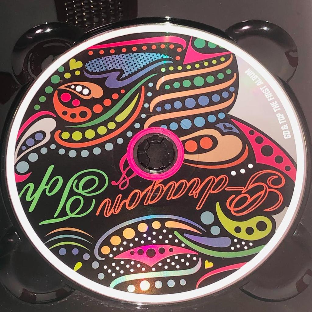 [USED] BIGBANG GD & TOP Vol.1 Korean CD Blue Version