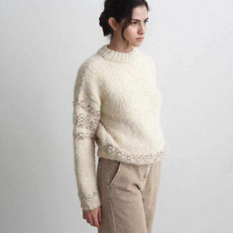 Joy Gryson Nordic Knit Pullover Kk5wp8070 90