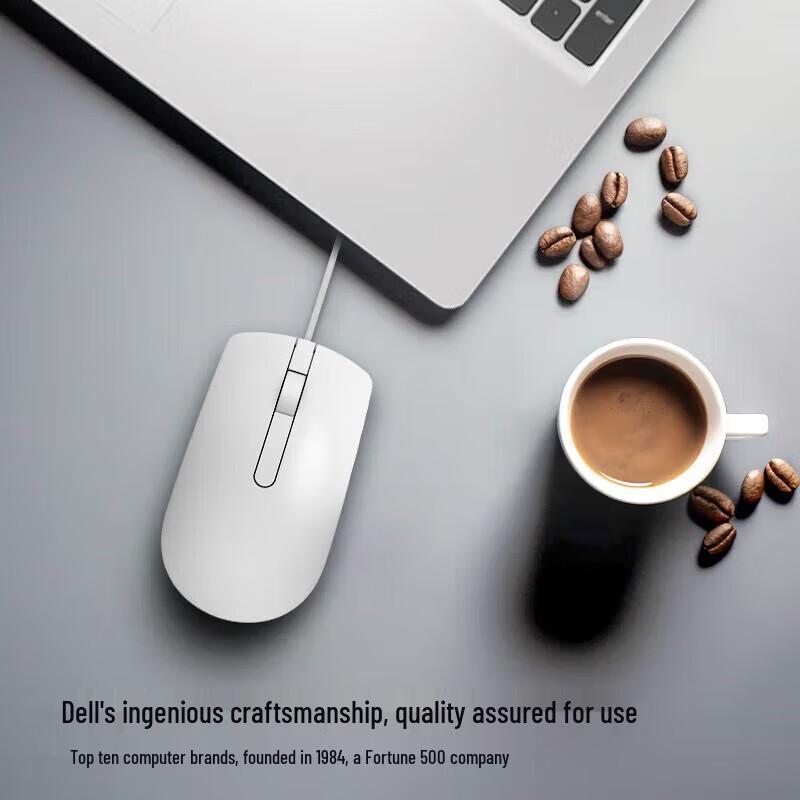 Dell MS116 Wired USB Optical Mouse