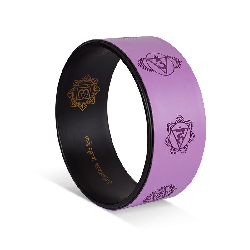 PU Yoga Rad & Pilates Ring für Rückbeugen und Fitness