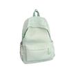 Schoolbag new solid color schoolbag junior high school girls simple high value ins style backpack female trend student sports backpack
