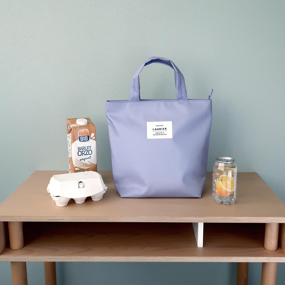 LAURIER Lunch Bag L, Large, Insulated, Wide Gusset, Cooler Bag, Lunch Tote