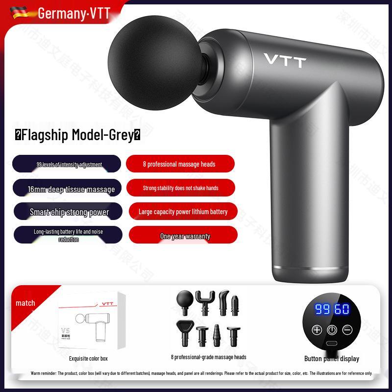 VTT Professional Mini Fascia Gun: Multifunctional Electric Muscle Massager for Neck