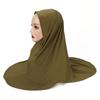 Modal Hijab Jersey Hijabs for Women Hijab Turban Arab Headgear Double Round Headscarf Bonnet Hijab  Turbante Feminino Para Festa