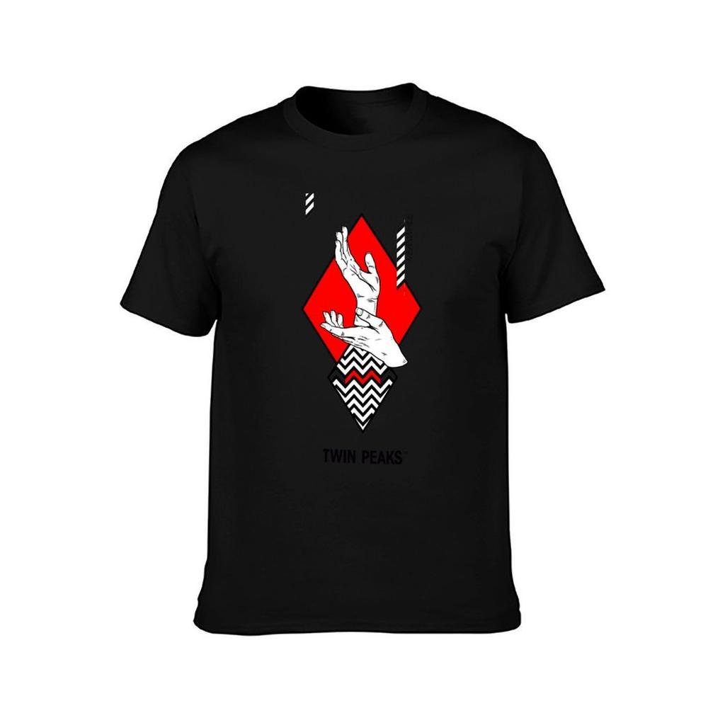 Meanwhile. Twin Peaks. T-Shirt T Shirts Cotton 100% Man T Shirts Graphic T-Shirt