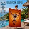 Taz-Mania Devil's Roar Beach Towel, Microfiber Beach Towel, Perfect For Pool, Beach, Travel, Home Decor Beach Party Fan Gifts