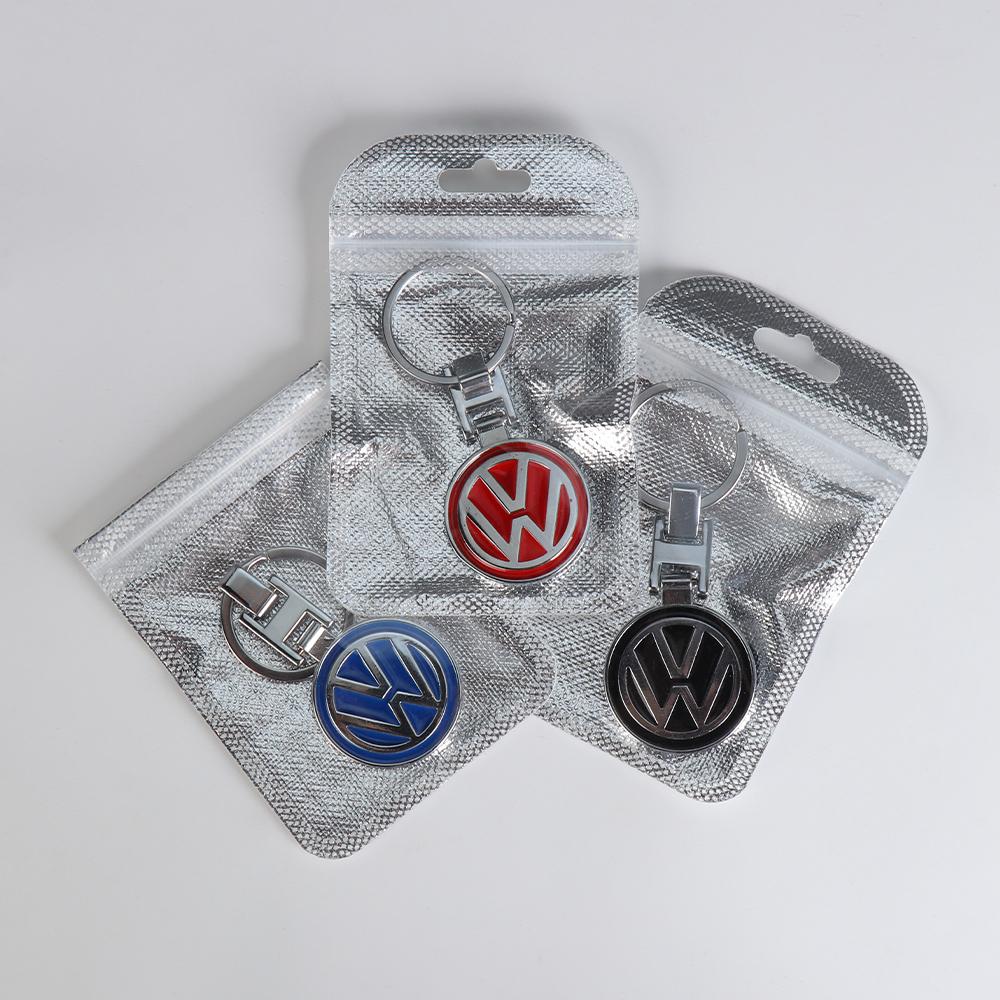 Für VW Volkswagen Golf 4 MK4 B6 Polo Passat Tiguan Jetta Touran CC GTI 1 Stück Neu 3D Metall Schlüsselanhänger Schlüsselkette Schlüsselringe Ventilkappe Os5