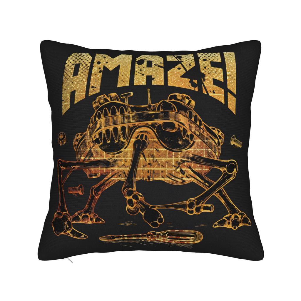 R-Rockys Amazes Pillow Cover Square Cushion Cover Vintage Pillow Case For Sofa Bedroom Home Decor