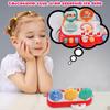 Busy Board Activity Board Children,Fine Motor Preschool Development Educational Portable Exploration Toy Gift for 18+ Months