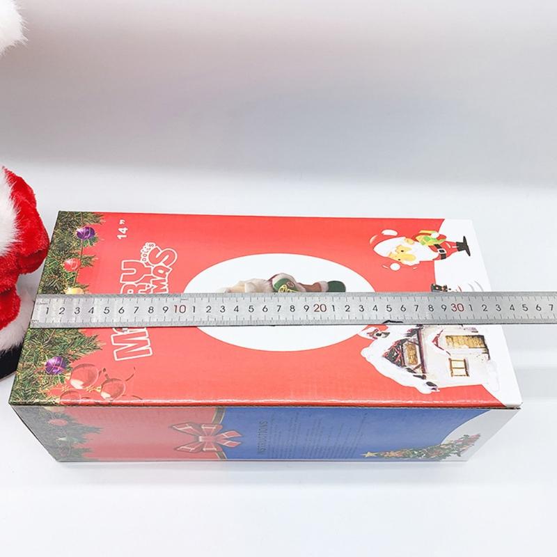 Cute Gift for Kids&Adults Plastic Toy Kids Game Electric Dancing Santa Claus Creative Supplies for Age 3 Kids/Adults