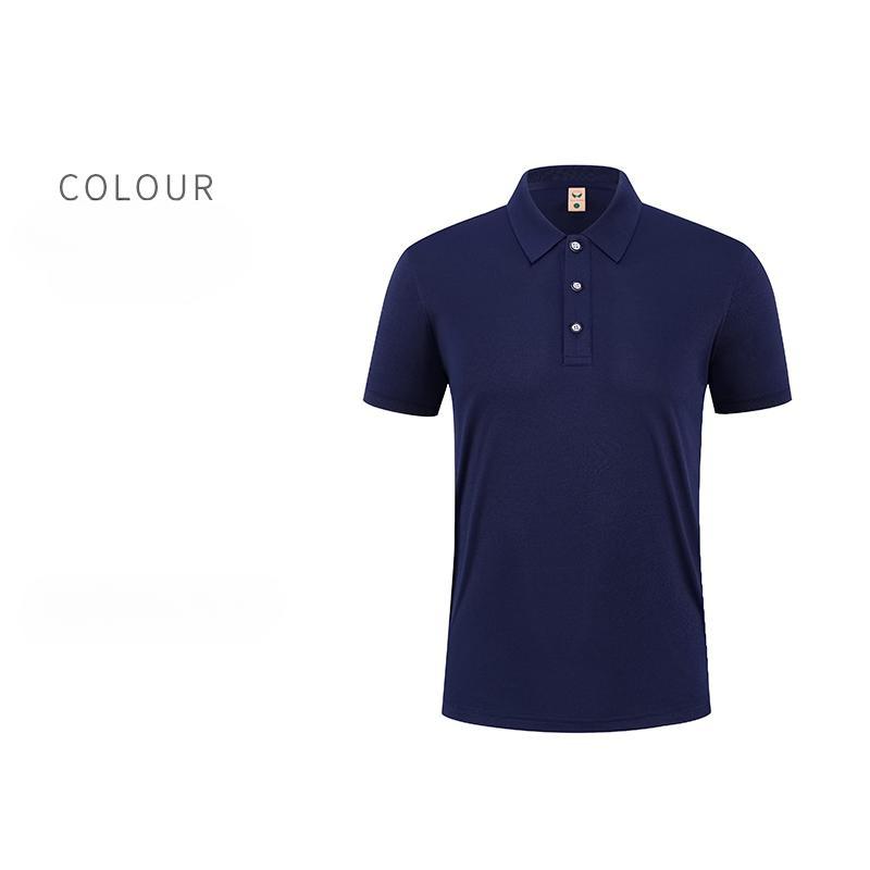 2024Sommer kurzarm polo-shirts für männer und frauen, einfache business casual einfarbig revers POLO atmungsaktiv und vielseitig