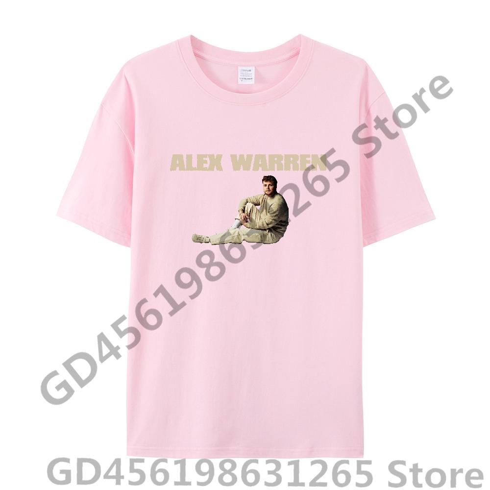 New Alex Warren T Shirt UnisexWomen Harajuku Kawaii Tops Y2k Unisex Hip Hop Tees Fashion Tops Casual Boysgirls Clothing