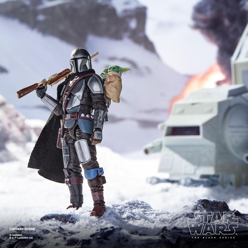 Hasbro STAR WARS Vintage Collection Star Mandalorian and Glogoo Premium Cm Collectible Action Figure G2532 Wars/The 9.5 (Authentic)