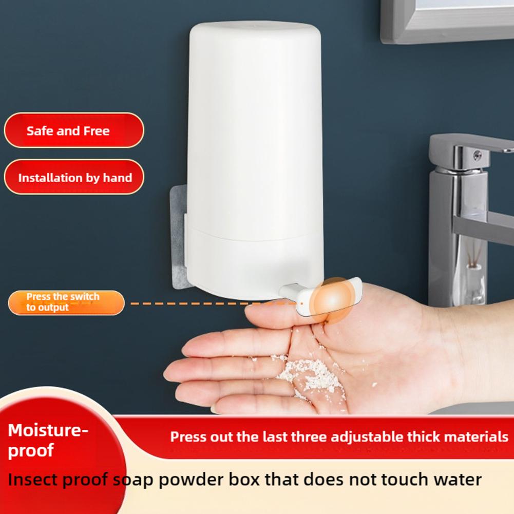 Wall-mounted Grinding Soapy Box Creative Soapy Bar For Hand Container Crusher Refillable Soapy I5W1