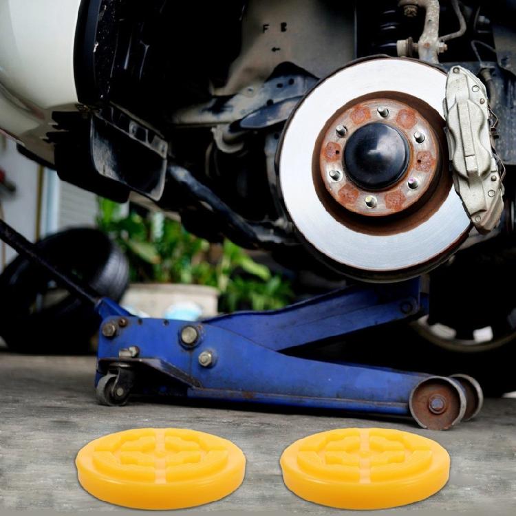 Lifting Platform Pads Round Auto Lift Platform Pads Heavy Duty Protective Mats Support Pads for Double Column Lifts