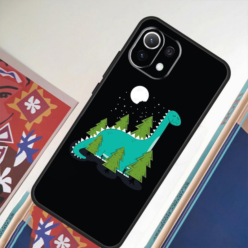 Cute Dino Aesthetic Dinosaur For Xiaomi 11T 12T 13 Pro 12 11 Lite Phone Case For POCO F5 X5 Pro F4 X4 GT F3 M5 X3 Pro