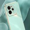 XINLI For Realme GT 7 Pro 5G Case TPU Phone Cover with Electroplating Frame